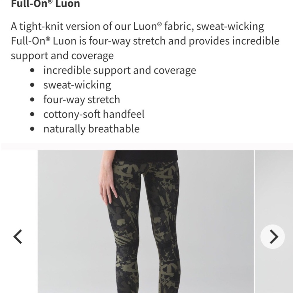 Lululemon leggings